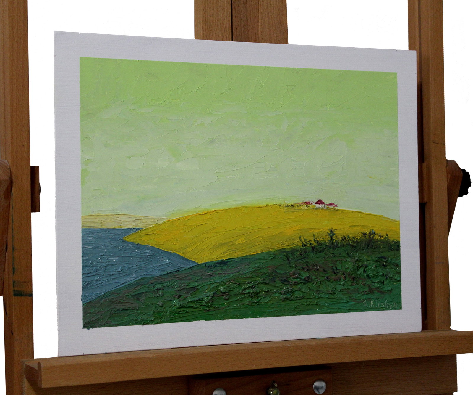 Oil painting House on top Andriy Klishyn - 6