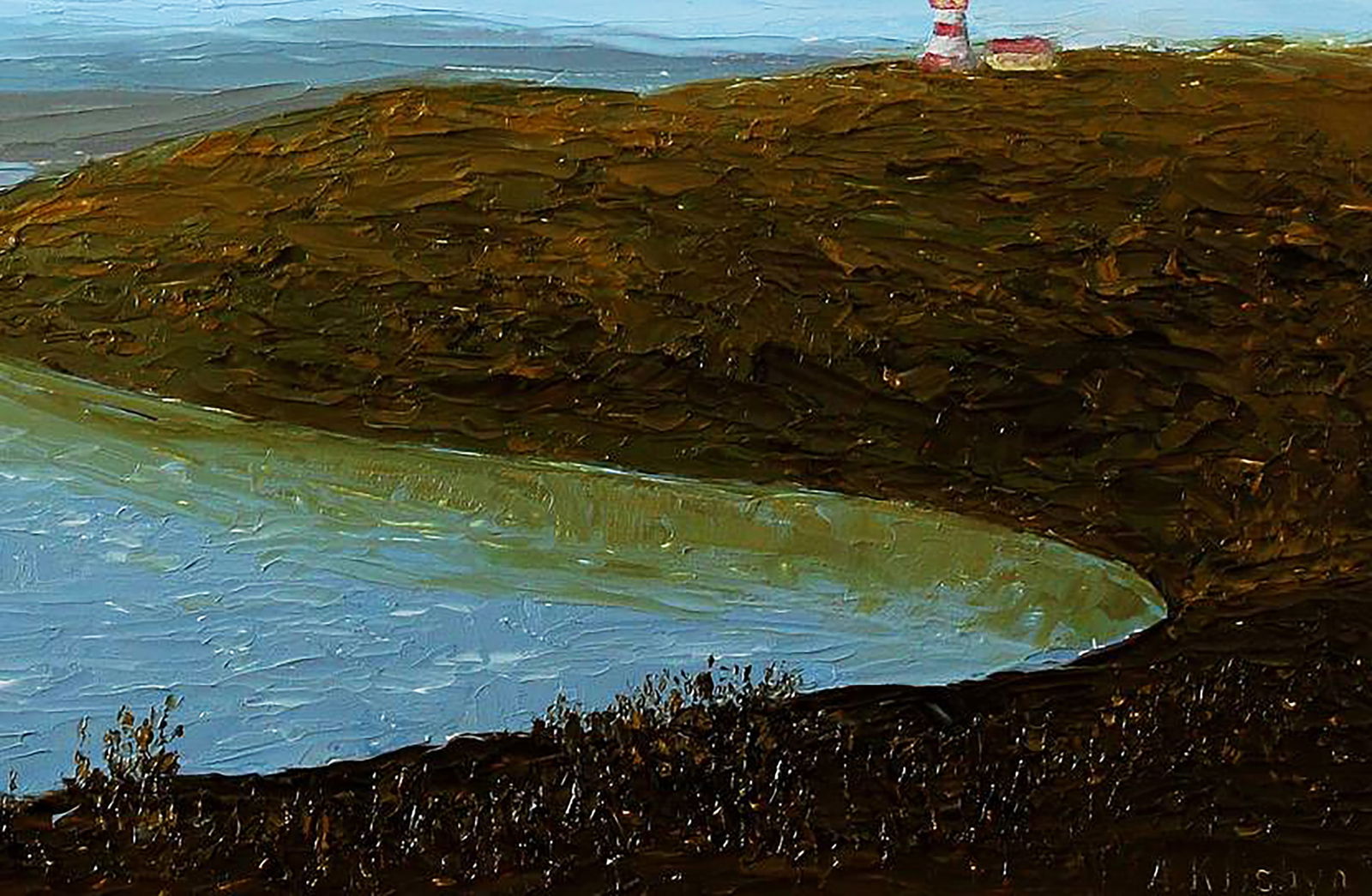 Oil painting Sea Bay Andriy Klishyn - 5