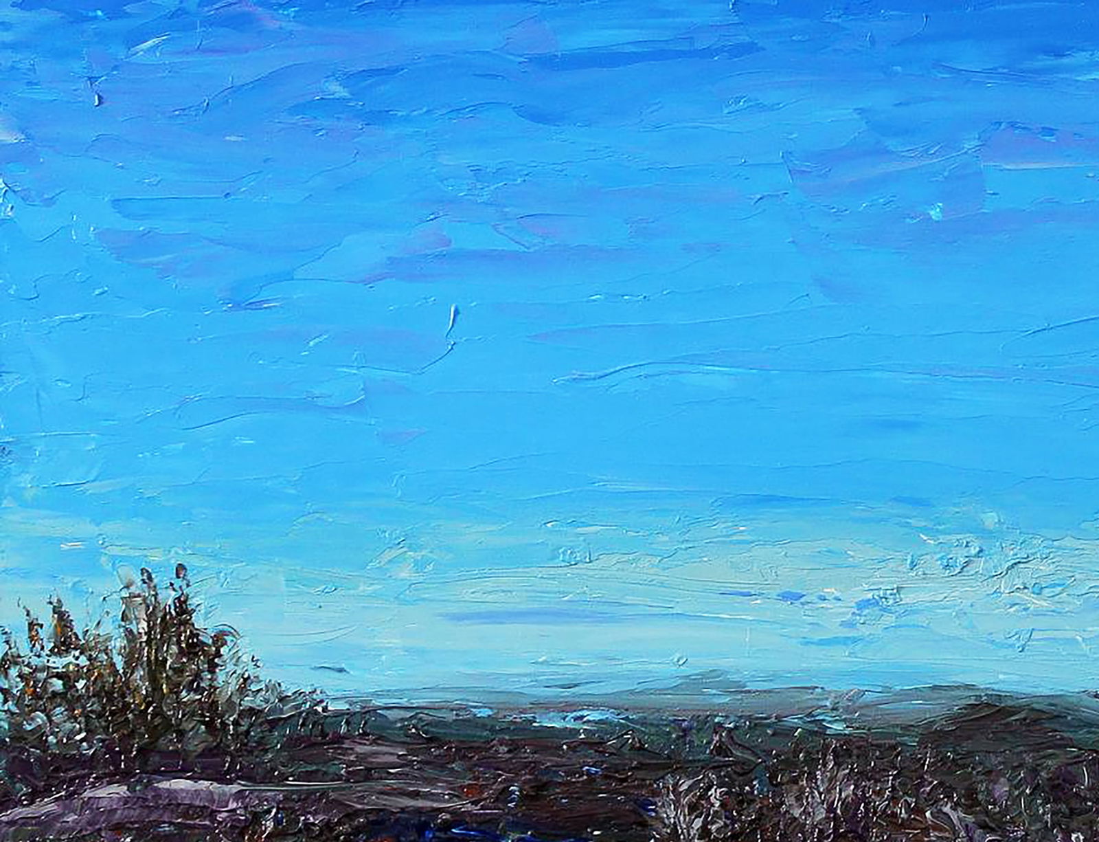 Oil painting Landscape history Andriy Klishyn - 2