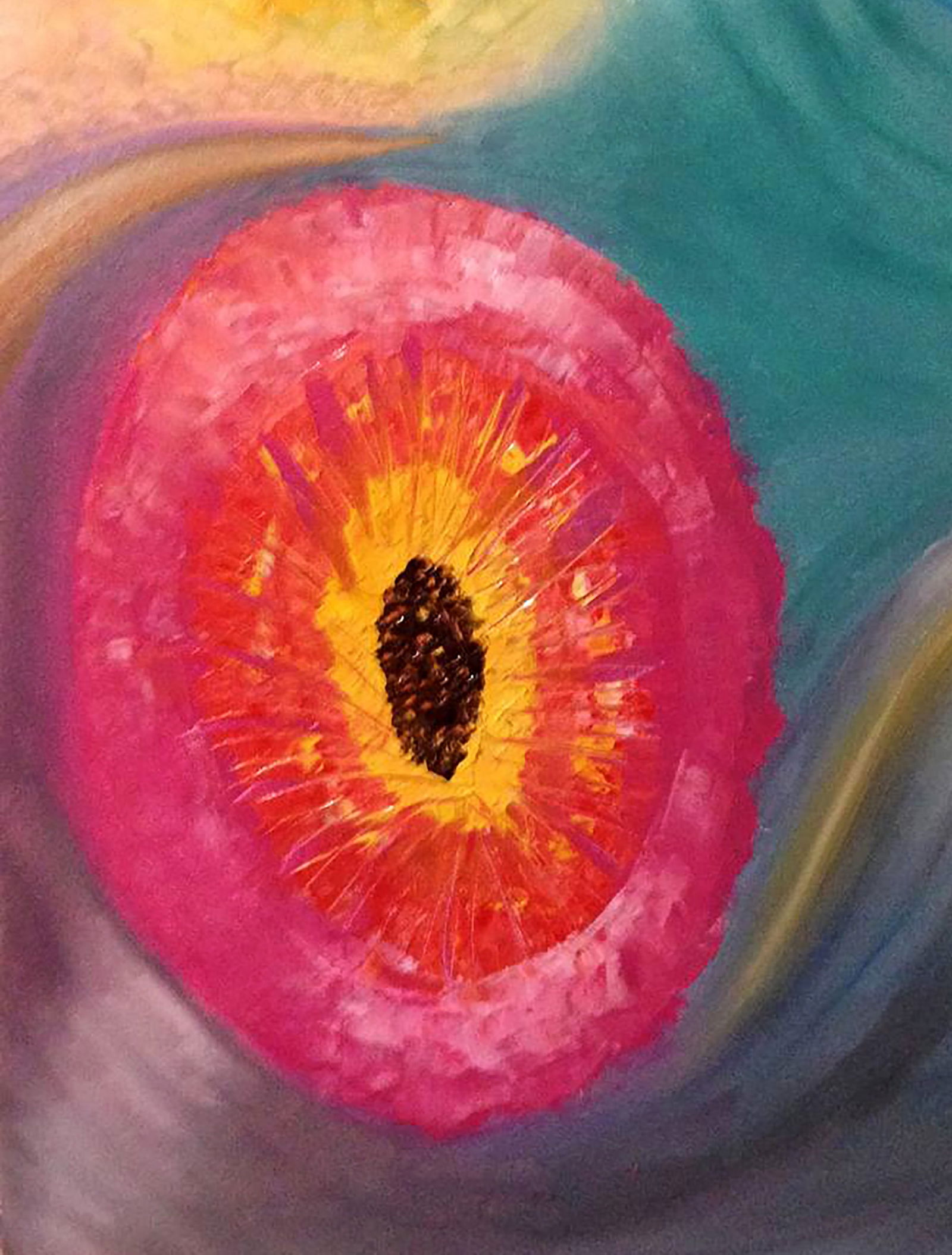 Oil painting The Shivy Bland Planetary System Andriy Klishyn - 4