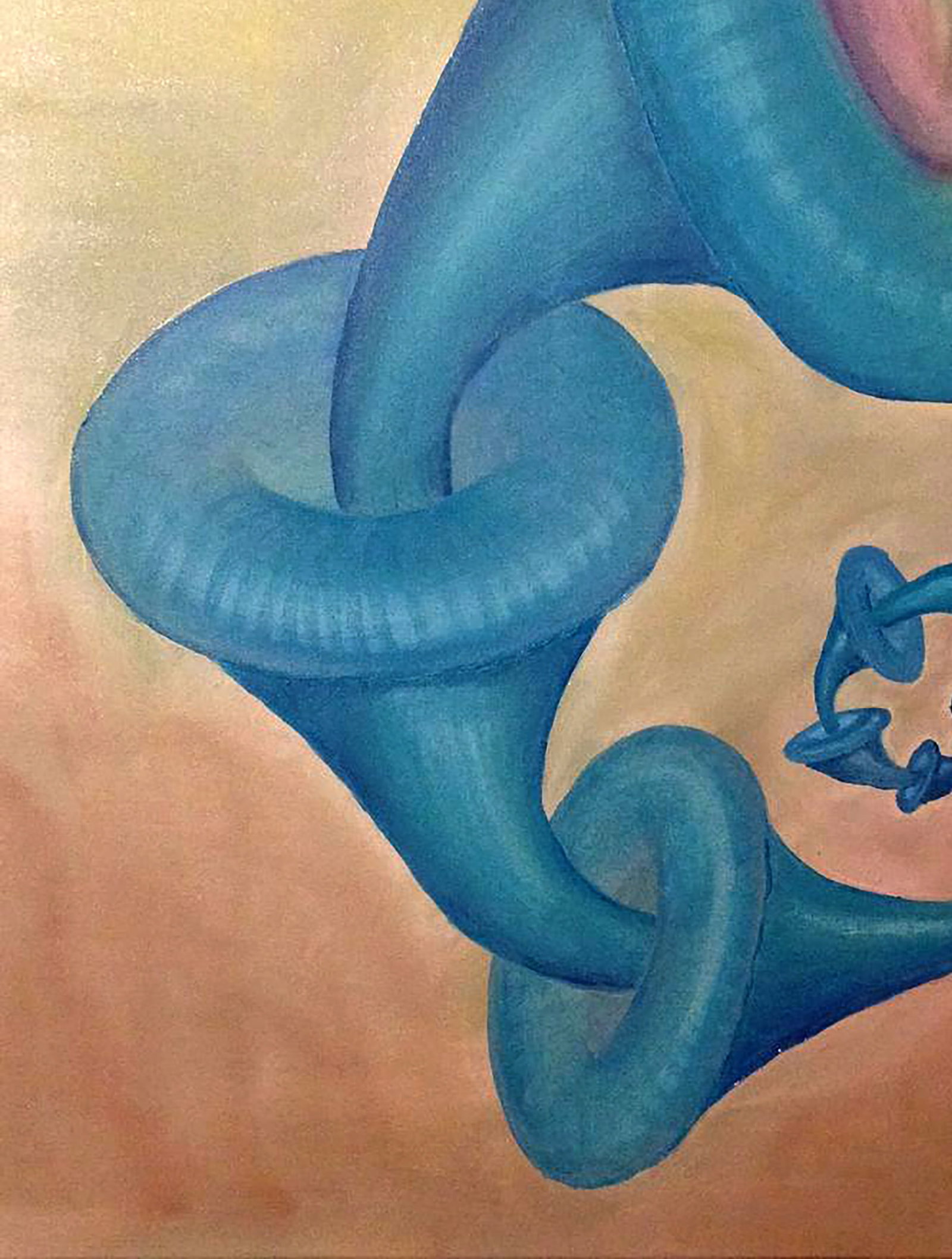 Oil painting Flower of 9 reincarnations Andriy Klishyn - 4