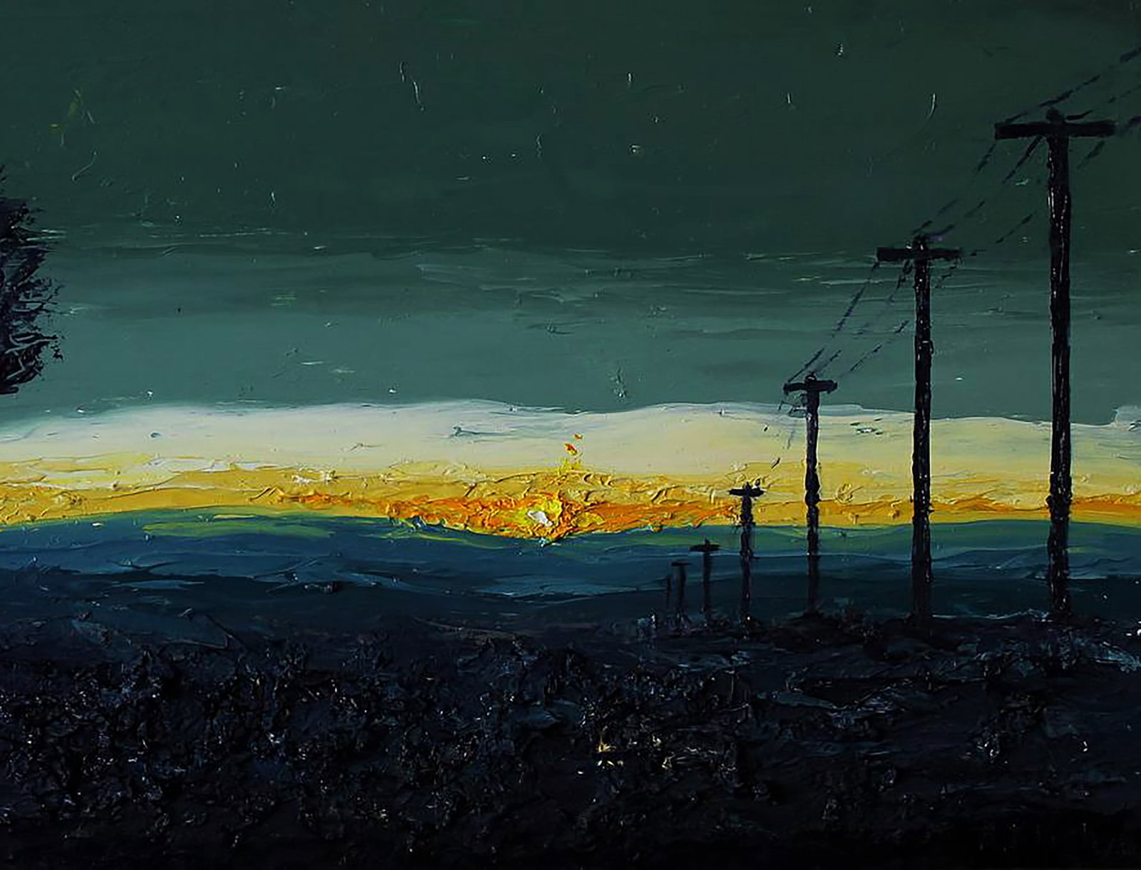 Oil painting The path to dawn Andriy Klishyn - 5