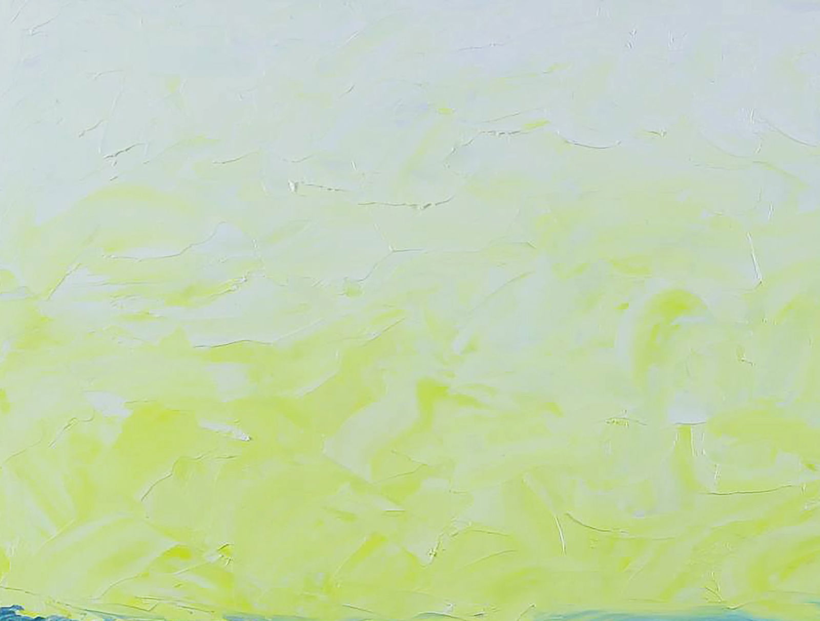 Oil painting Yellow landscape Andriy Klishyn - 2