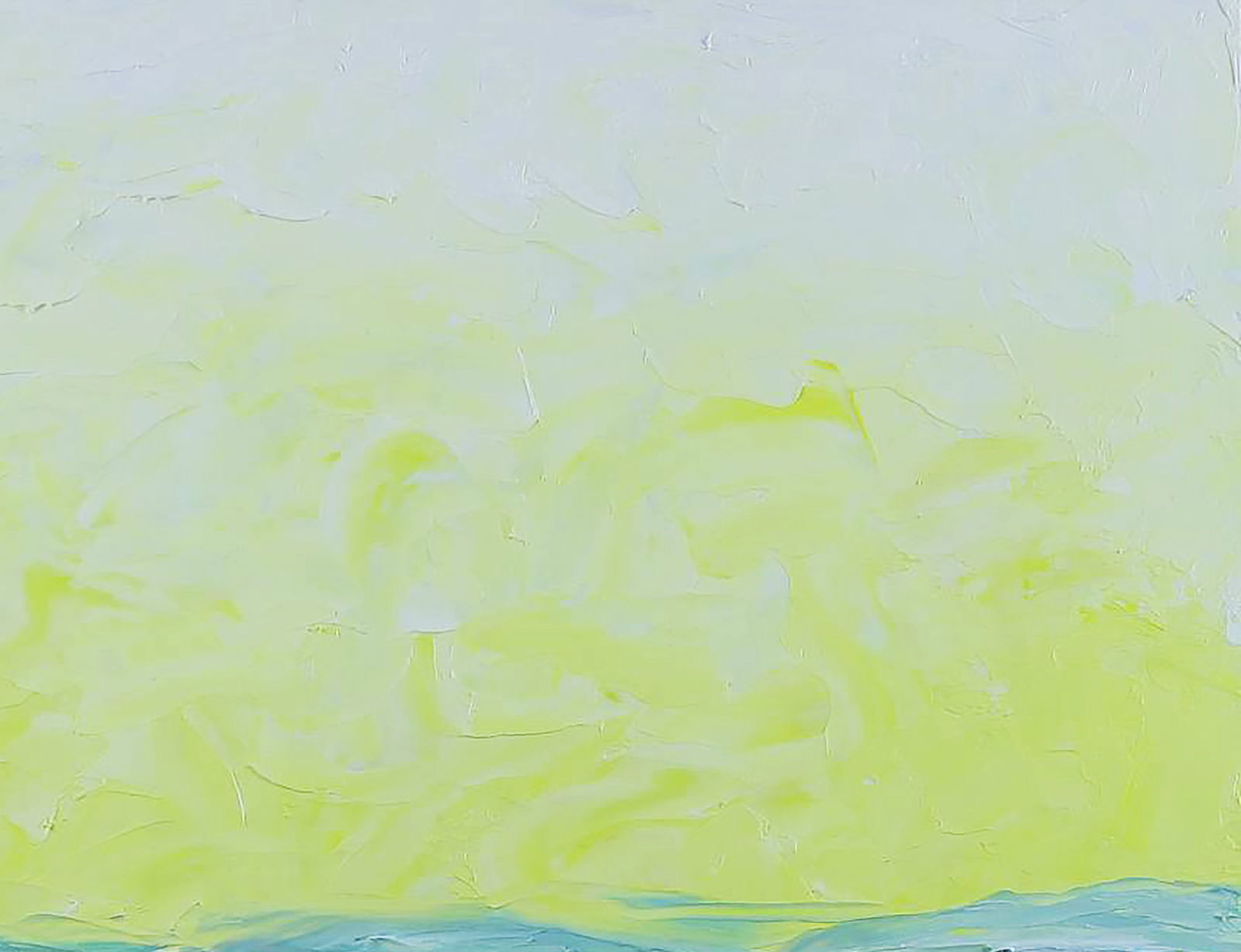 Oil painting Yellow landscape Andriy Klishyn - 3