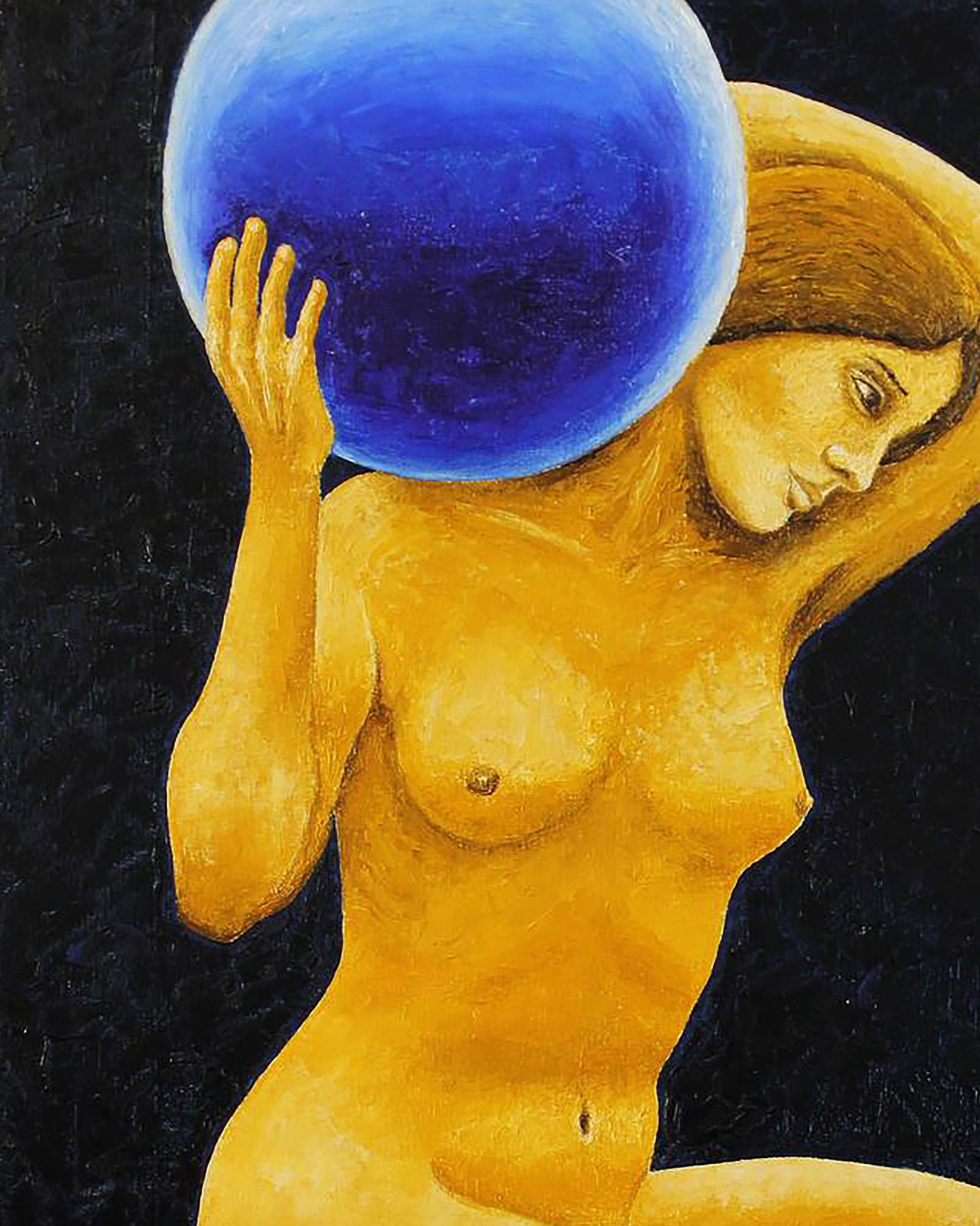 Oil painting Terra Andriy Klishyn - 2