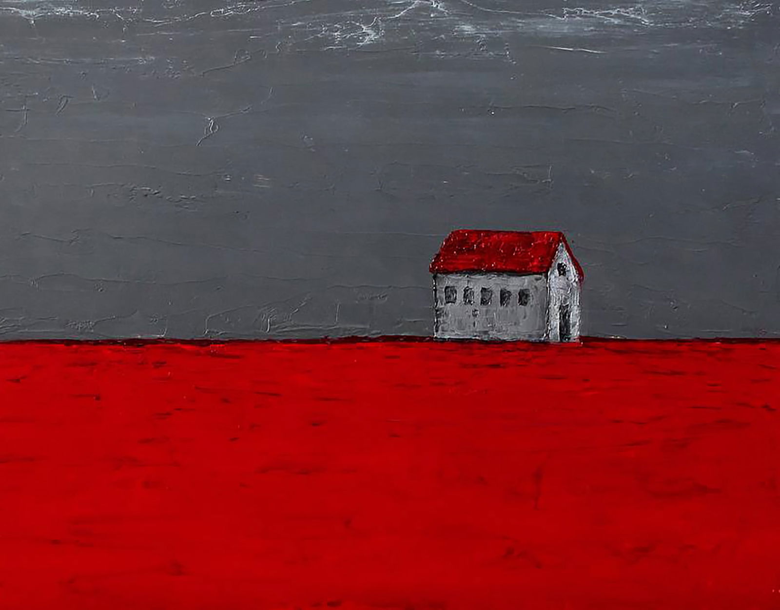 Oil painting Boarding house Andriy Klishyn - 5