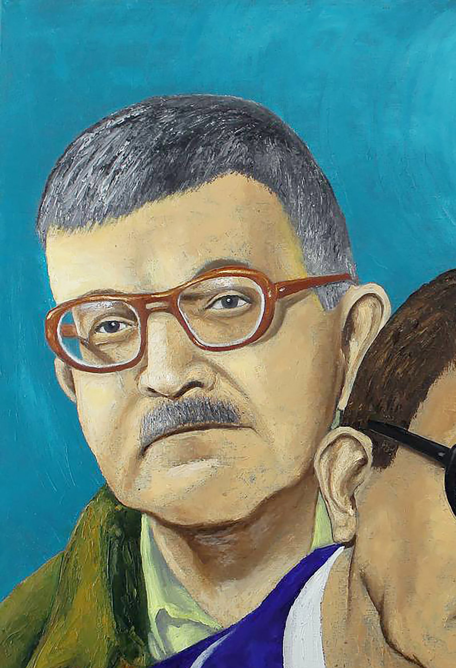 Oil painting An emotional portrait of two brothers Andriy Klishyn - 5