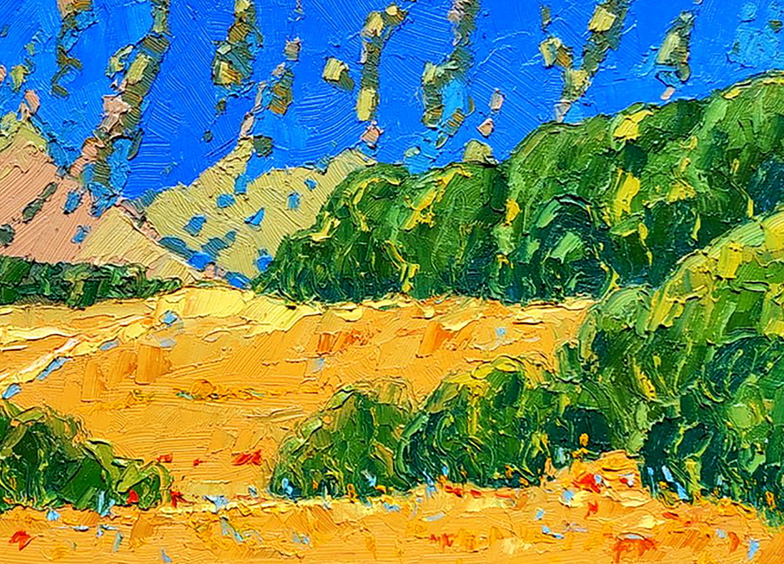 Oil painting In the Carpathians Yaroslav Savchyn - 5