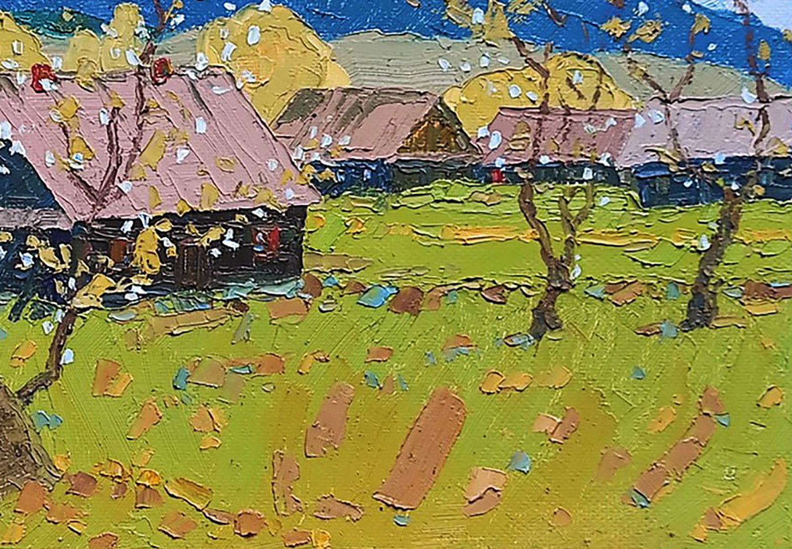 Oil painting Spring Yaroslav Savchyn - 5