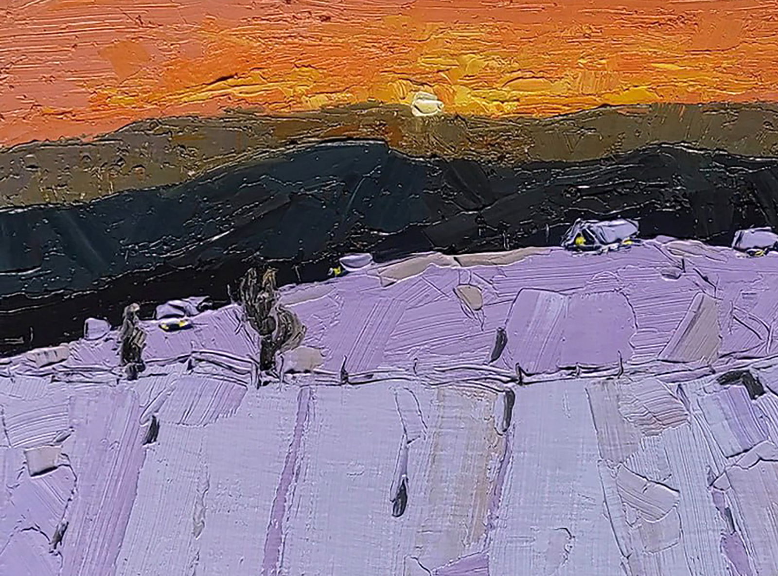 Oil painting It's getting dark Yaroslav Savchyn - 2