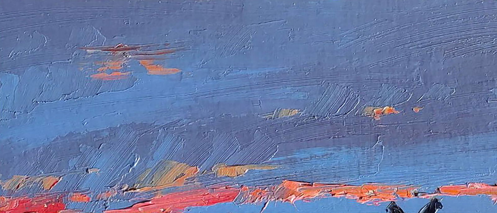 Oil painting Sunset Yaroslav Savchyn - 2