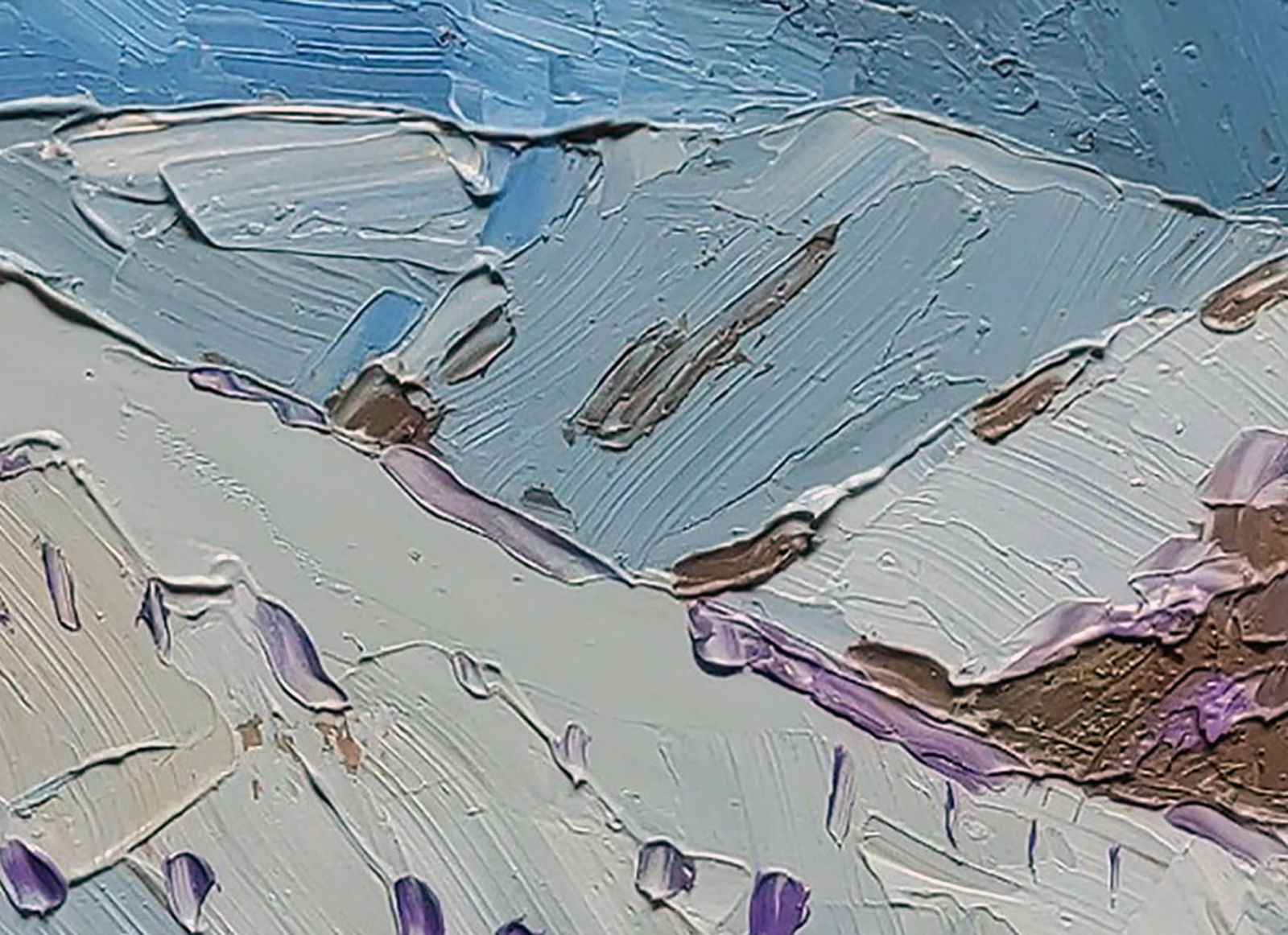 Oil painting Snowdrops Yaroslav Savchyn - 3