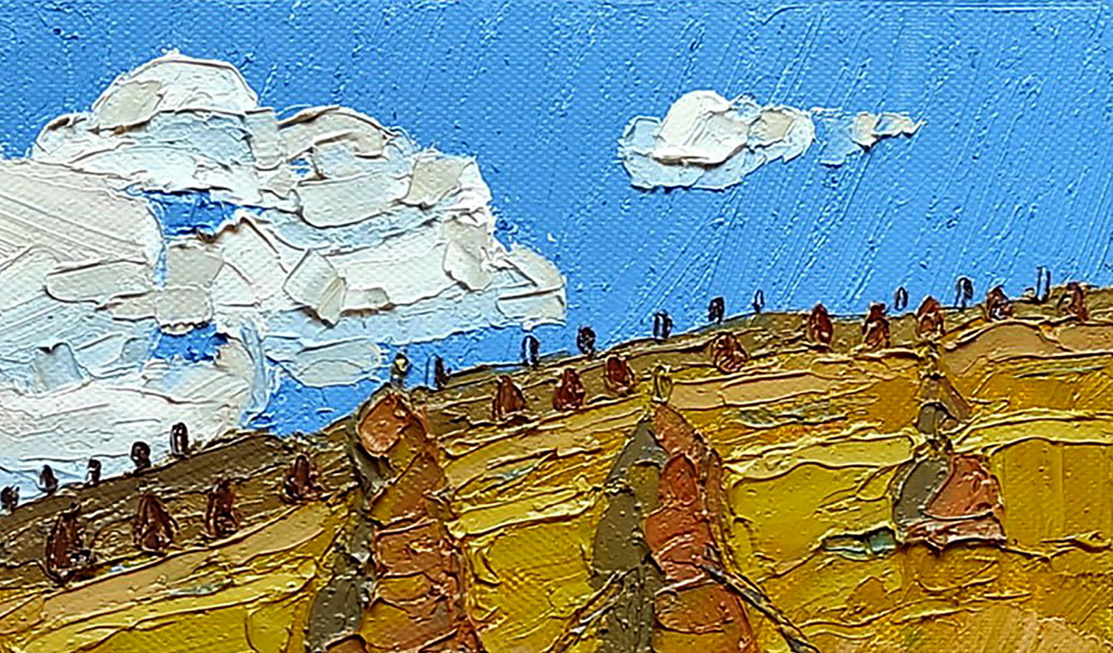 Oil painting Rural motif Yaroslav Savchyn - 3