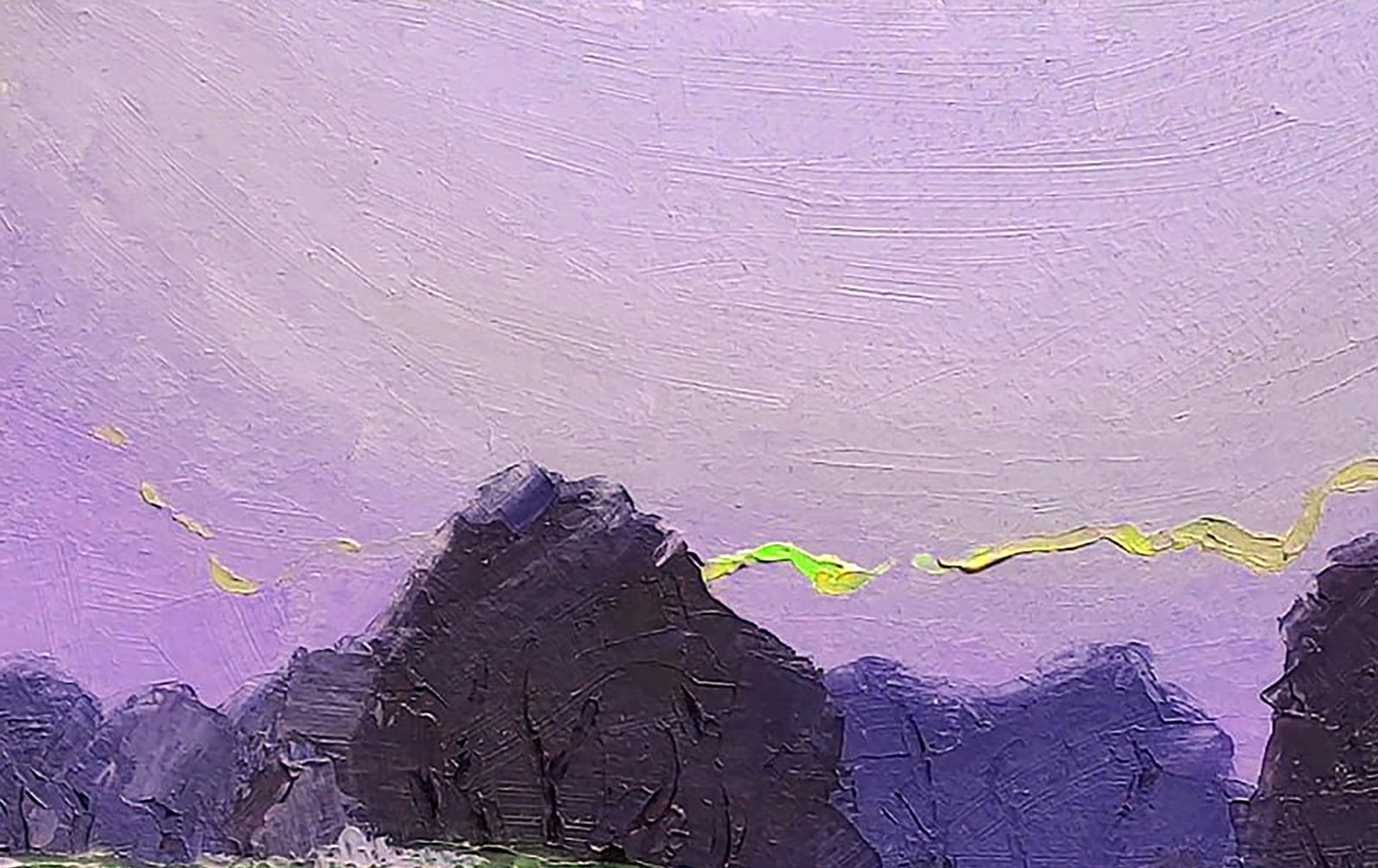 Oil painting Silence Yaroslav Savchyn - 2