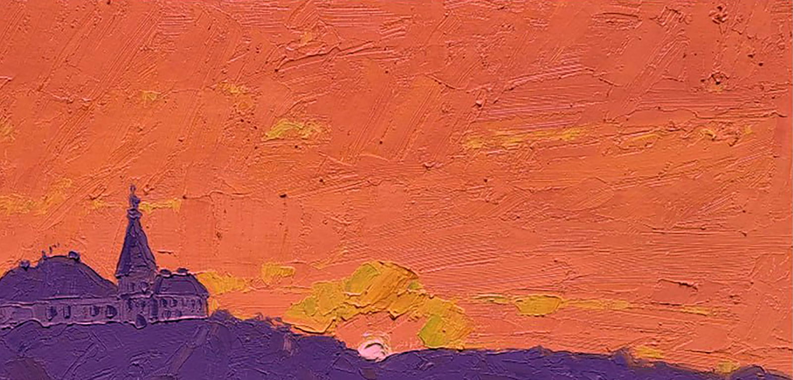 Oil painting The day is fading Yaroslav Savchyn - 3