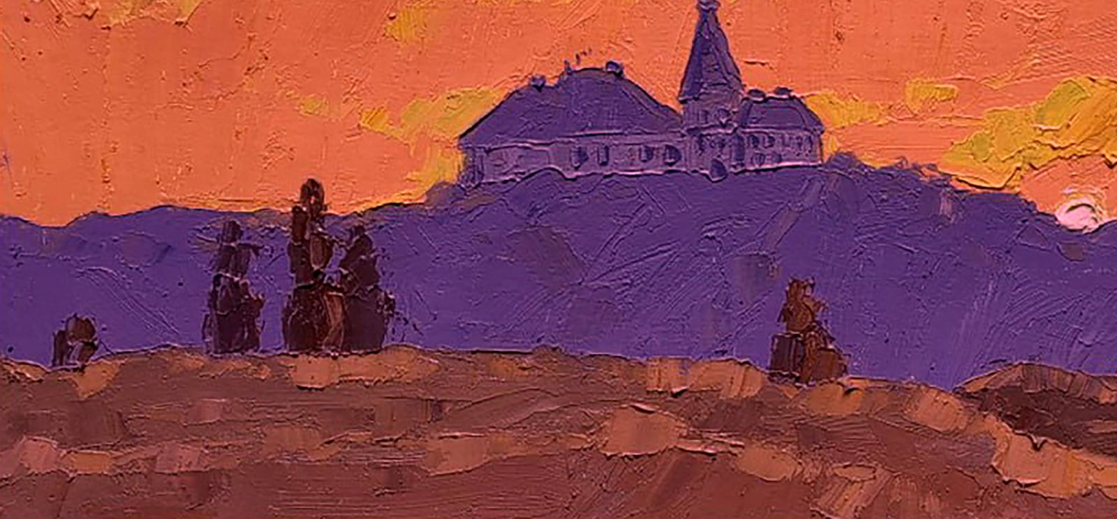 Oil painting The day is fading Yaroslav Savchyn - 4