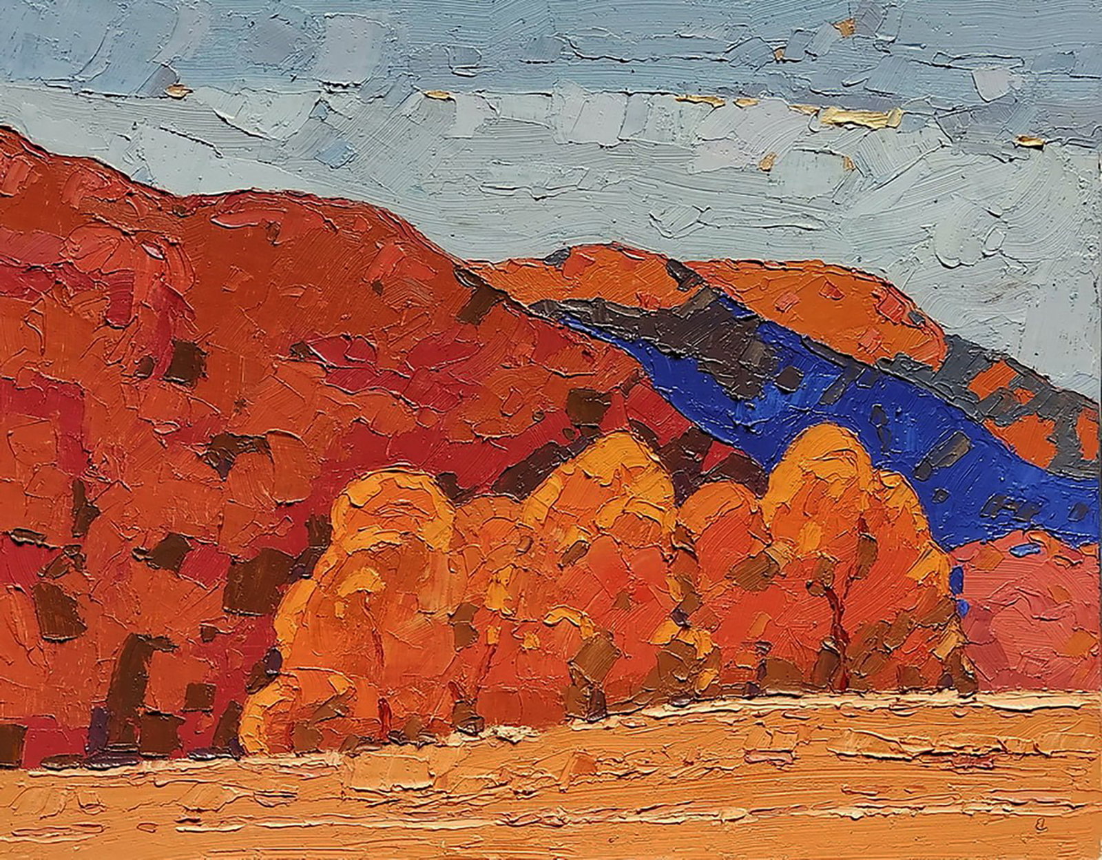 Oil painting Autumn Yaroslav Savchyn: Title: Oil painting Autumn Yaroslav Savchyn Description: 72SAVCH Painter: Yaroslav Savchyn Size: 31x40.5 cm/12.20x15.94 inches Components: oil, canvas on hardboard Original painting CONDITION: