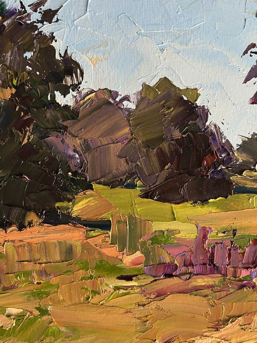 Oil painting In the summer meadows Boris Serdyuk - 4