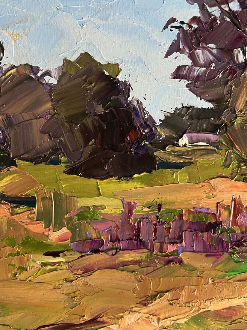 Oil painting In the summer meadows Boris Serdyuk - 7