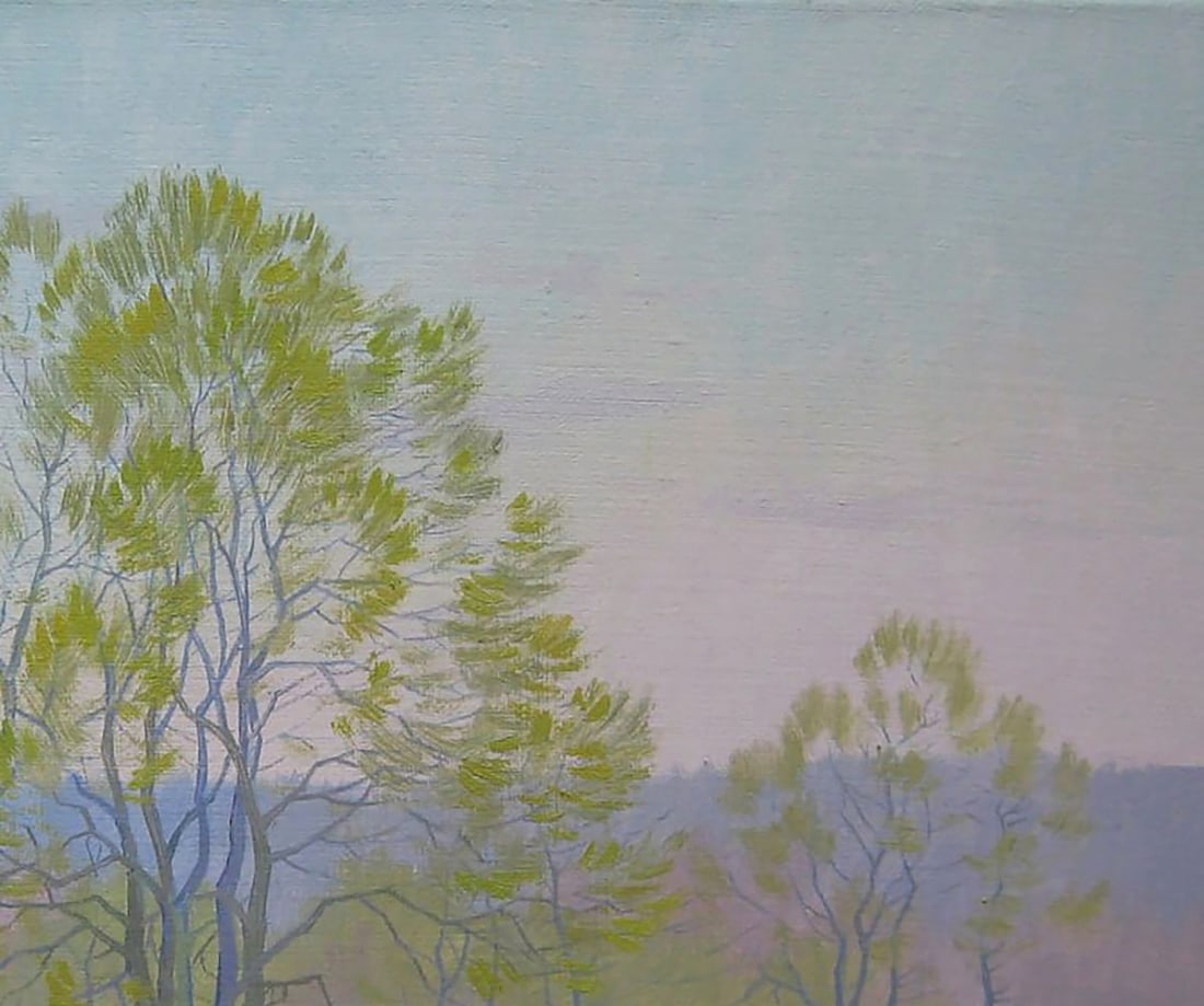 Oil painting Summer nature Valery Savenets - 5