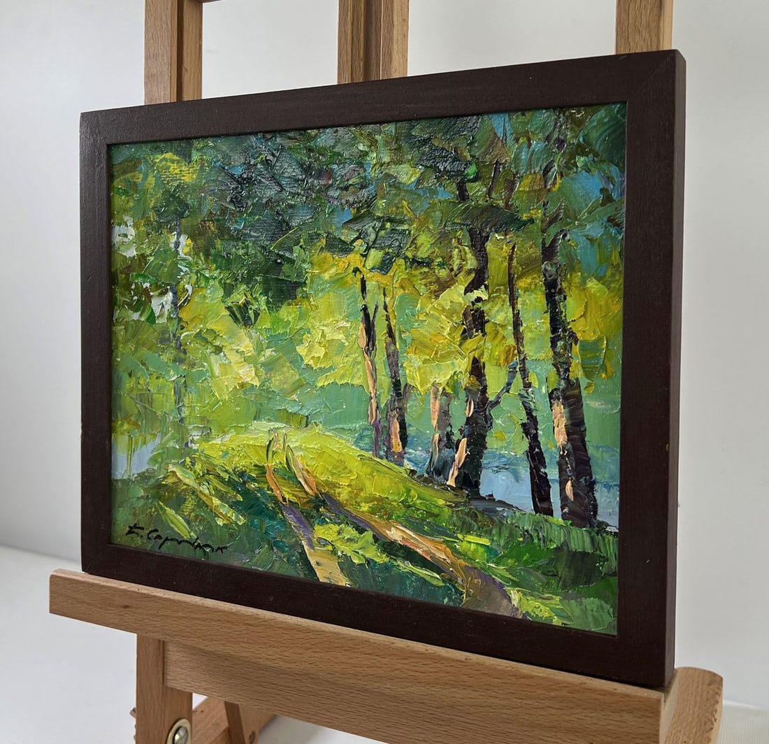 Oil painting The youth of nature Boris Serdyuk - 2