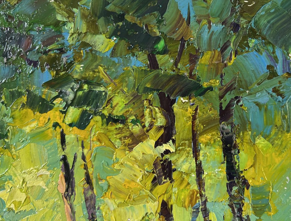 Oil painting The youth of nature Boris Serdyuk - 4