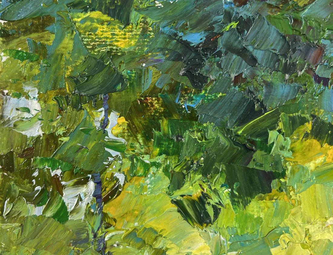 Oil painting The youth of nature Boris Serdyuk - 7