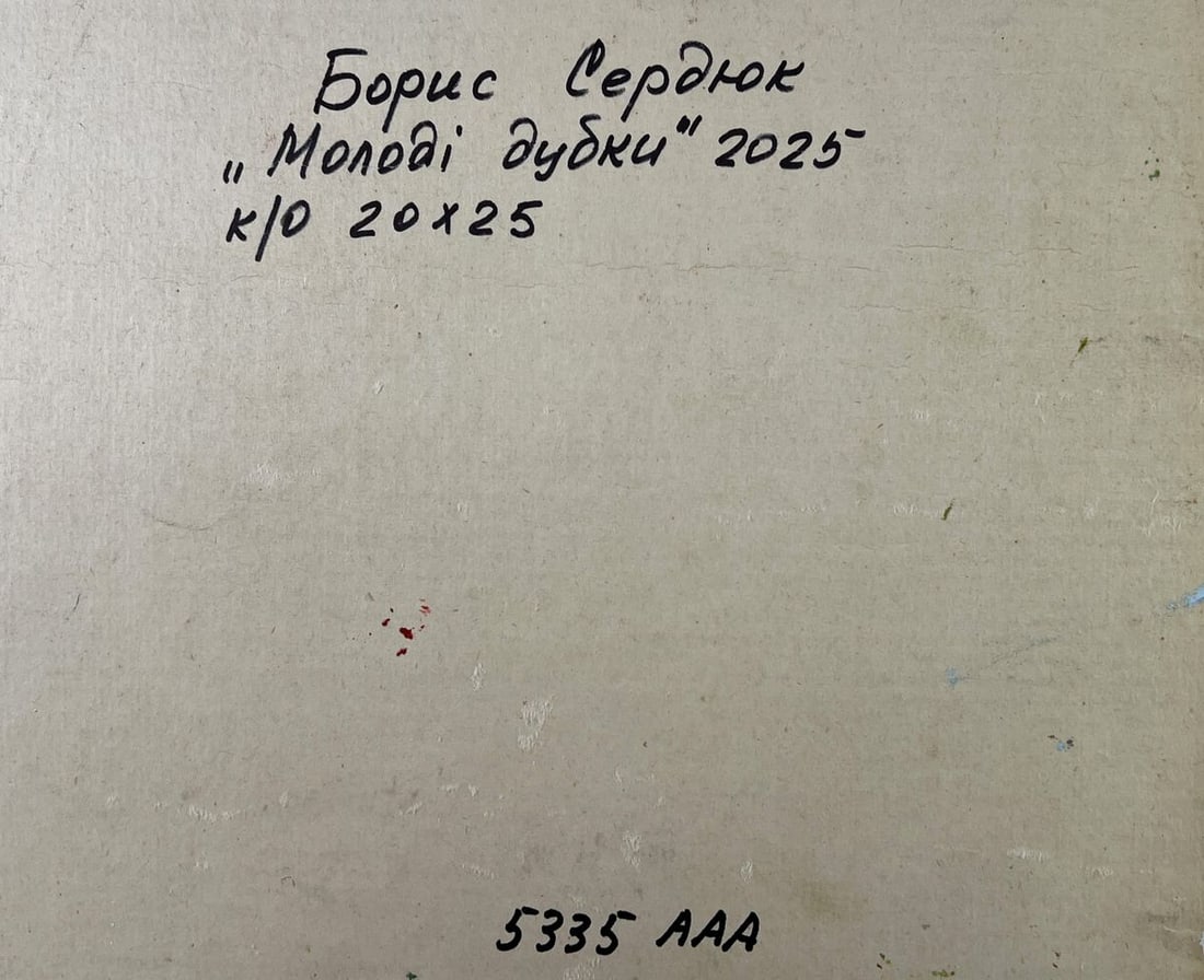 Oil painting The youth of nature Boris Serdyuk - 8