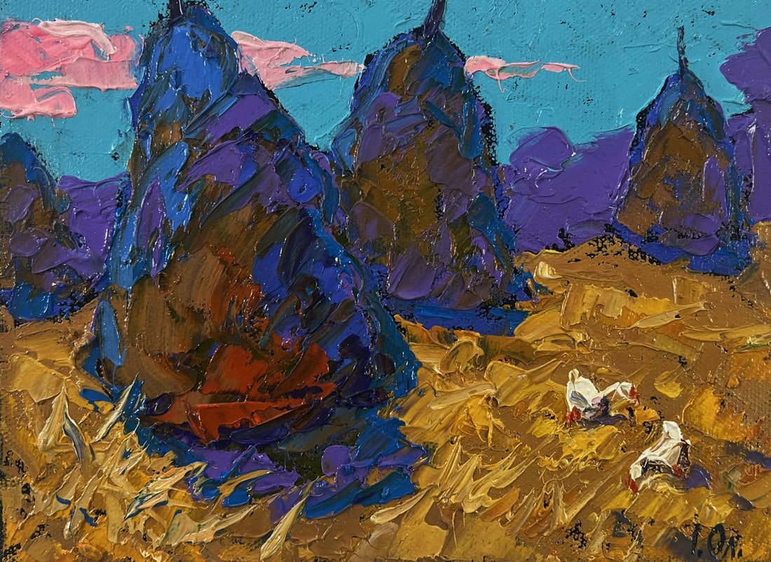 Oil painting Warm spring day Oleksiy Ivanyuk - 3