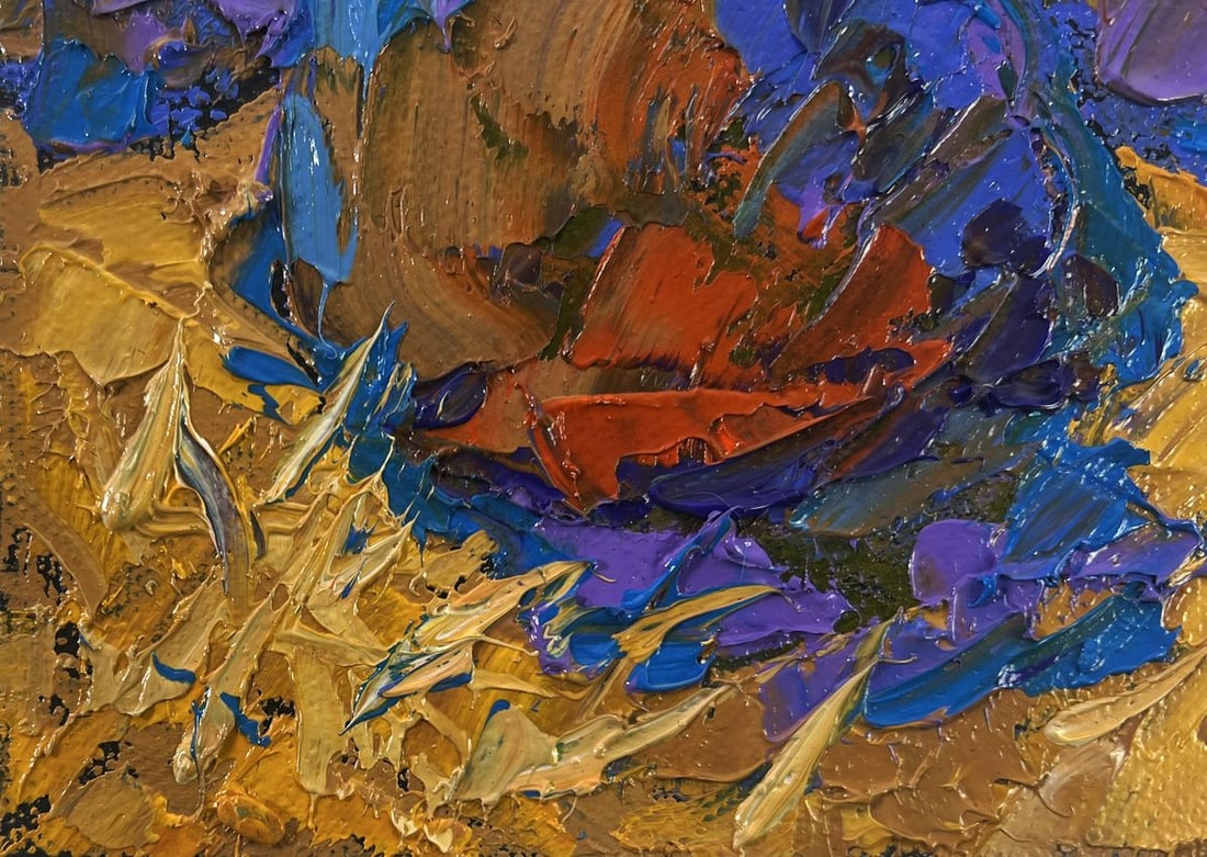 Oil painting Warm spring day Oleksiy Ivanyuk - 6