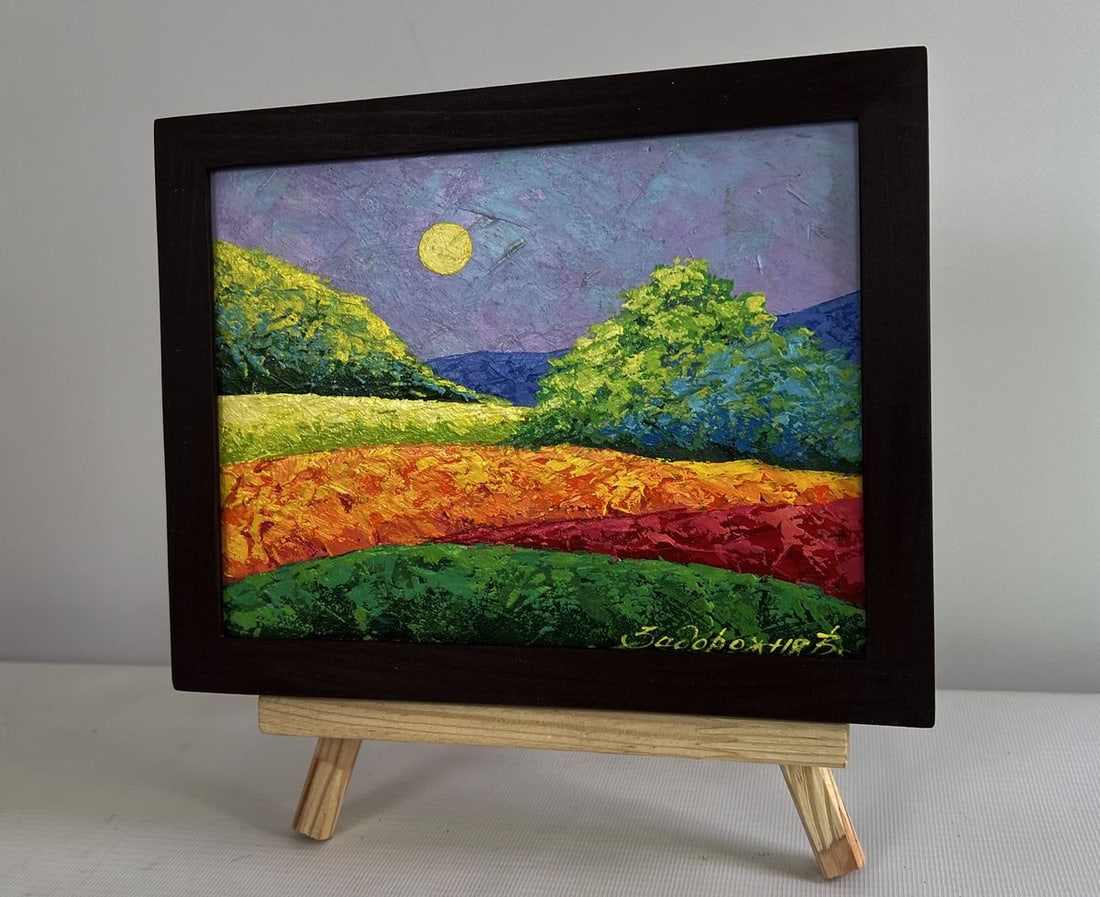 Oil painting Harmony of nature V. Zadorozhnya - 2