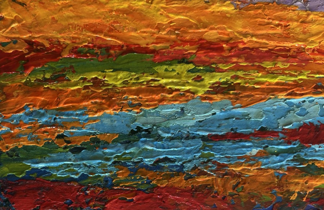 Oil painting Summer evening in the colors of nature V. Zadorozhnya - 6