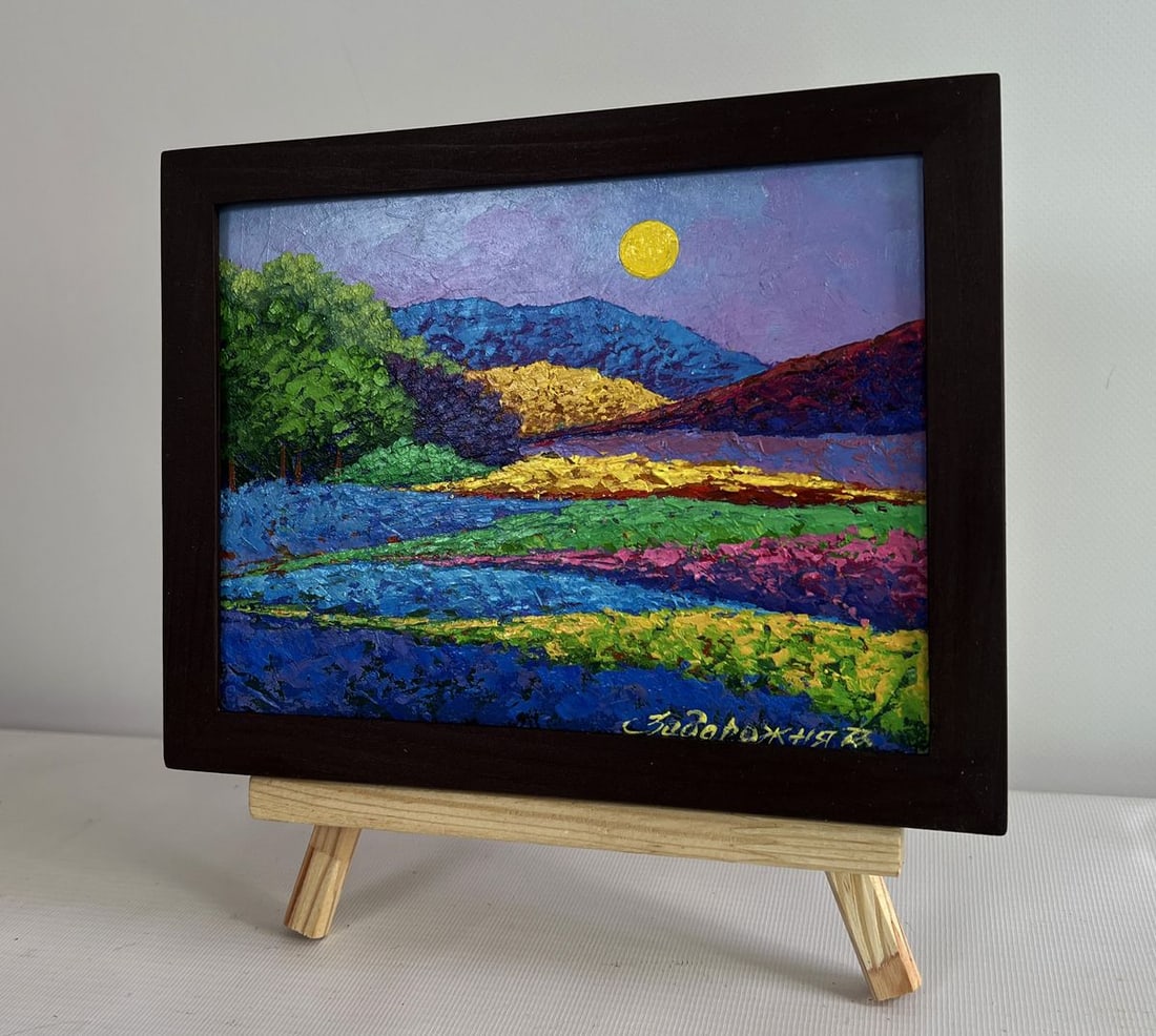 Oil painting Summer flower meadows V. Zadorozhnya - 2