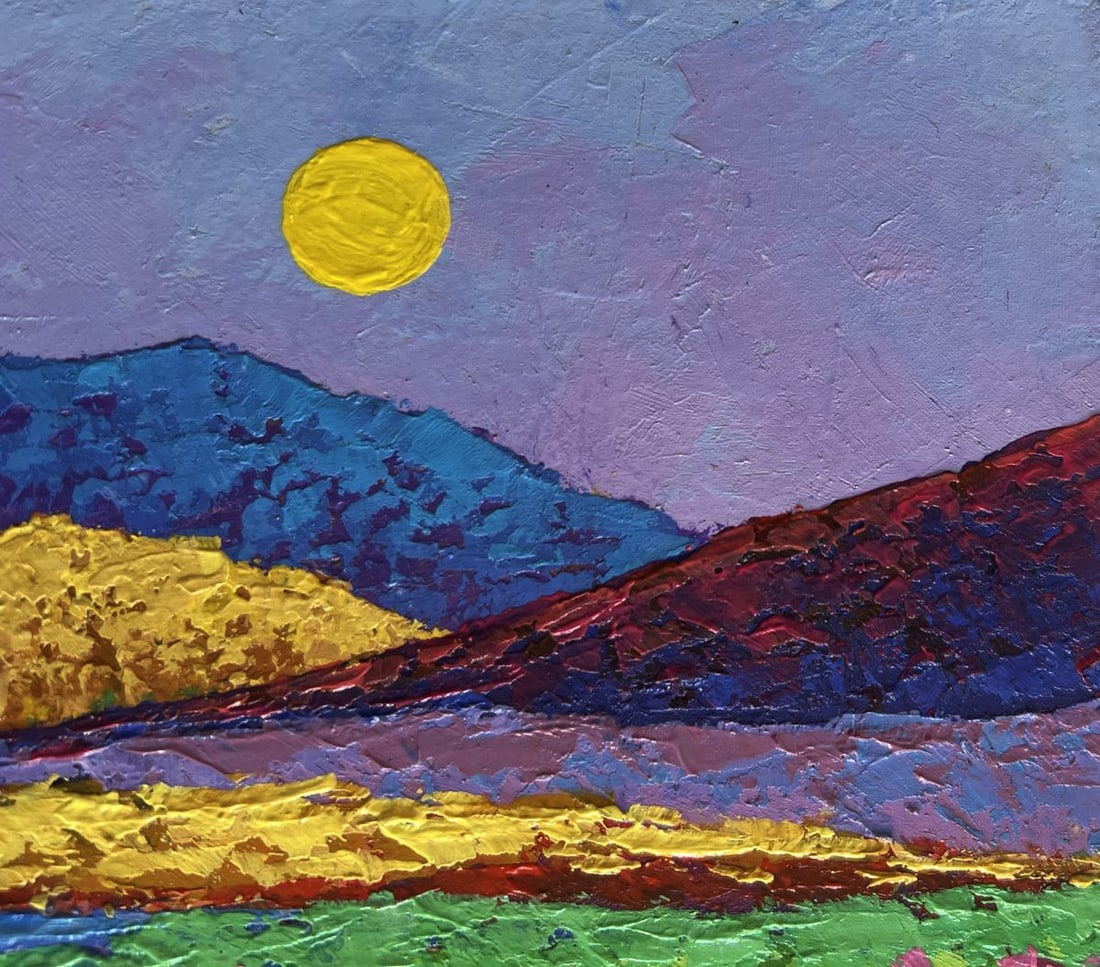 Oil painting Summer flower meadows V. Zadorozhnya - 4