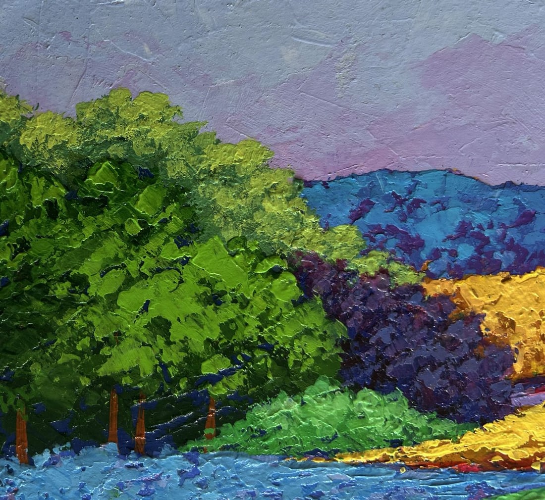 Oil painting Summer flower meadows V. Zadorozhnya - 5