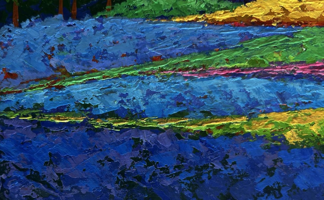 Oil painting Summer flower meadows V. Zadorozhnya - 6