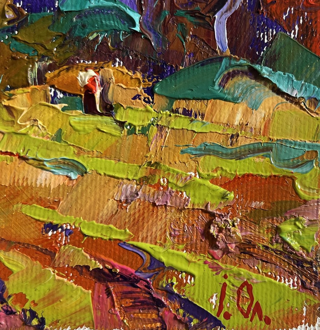 Oil painting On the pasture Alex Kalenyuk - 7