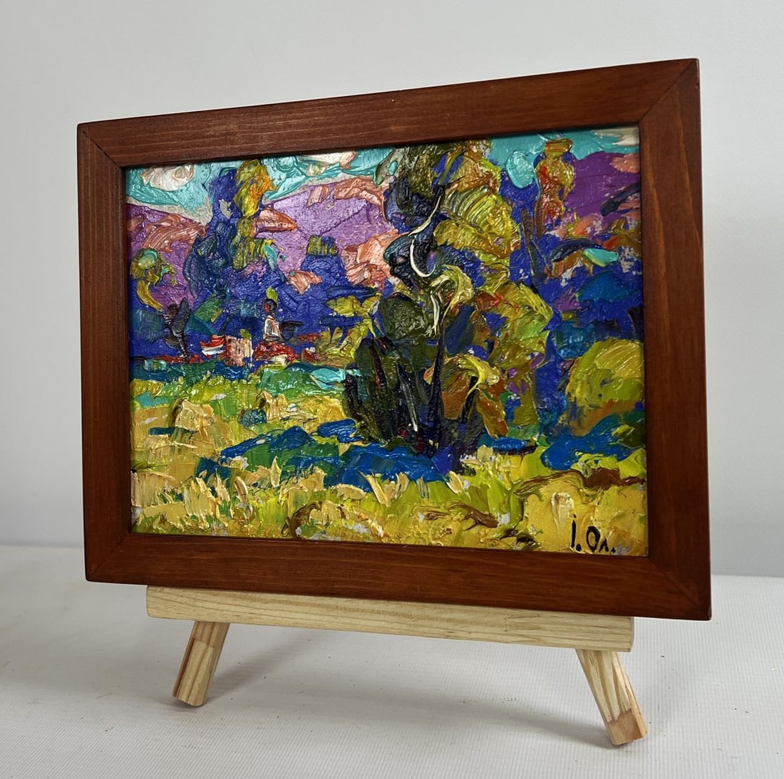 Oil painting Fresh summer morning Alex Kalenyuk - 2