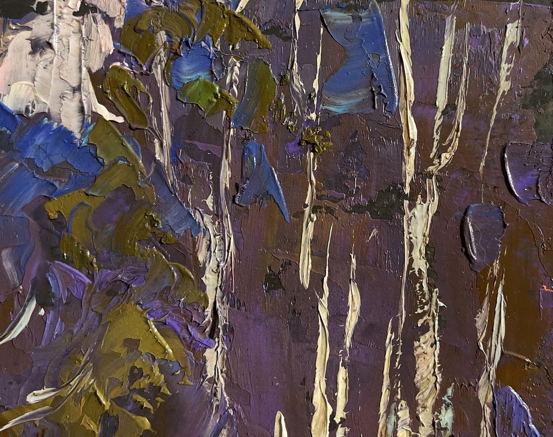 Oil painting Blooming spring Alex Kalenyuk - 4