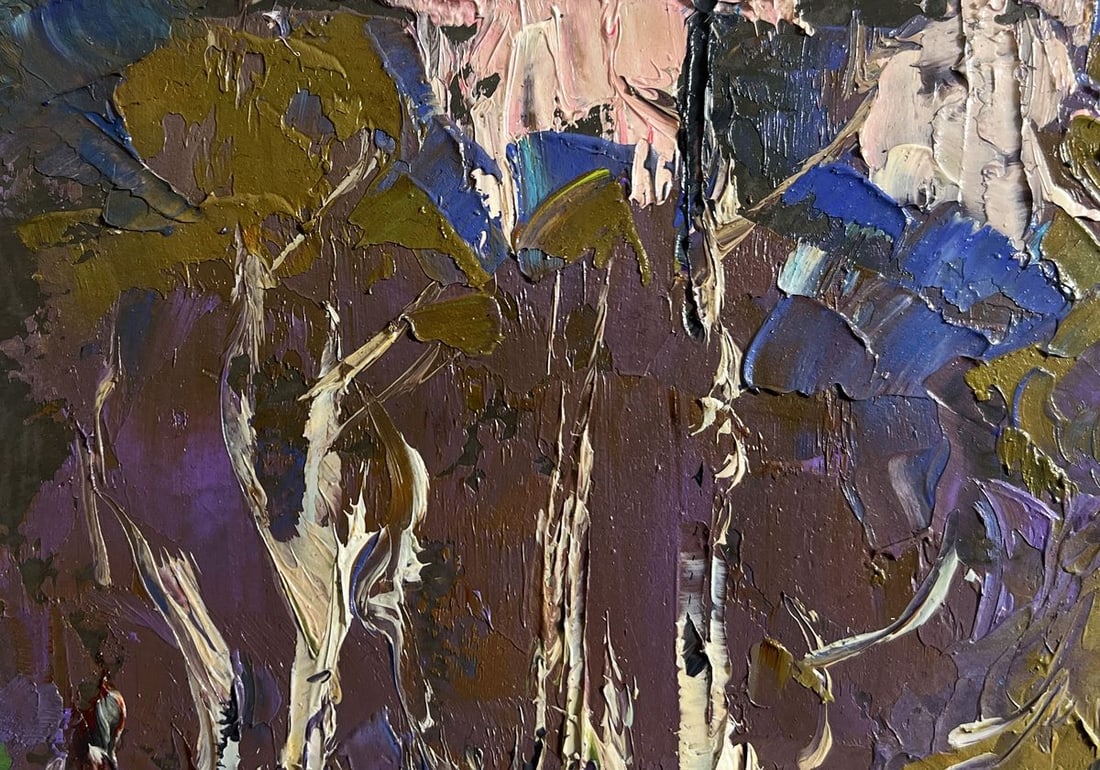 Oil painting Blooming spring Alex Kalenyuk - 6