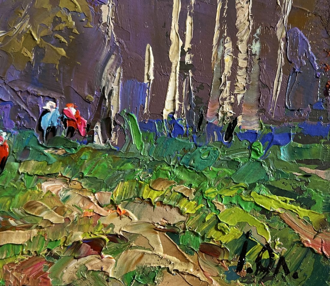 Oil painting Blooming spring Alex Kalenyuk - 7