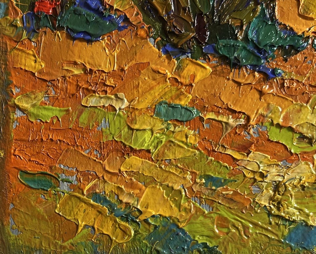 Oil painting Moonlit night Alex Kalenyuk - 5