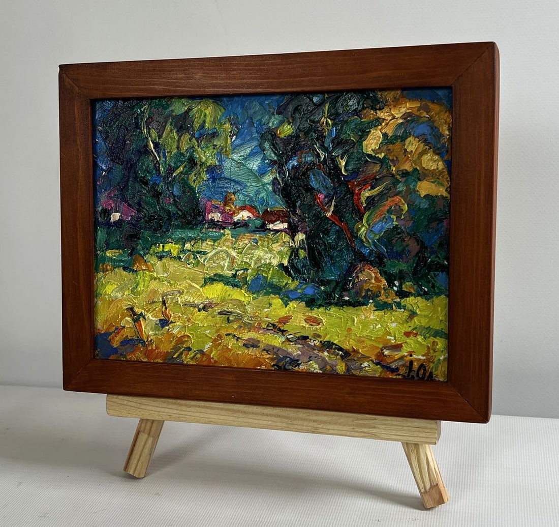 Oil painting After the rain freshness Alex Kalenyuk - 2