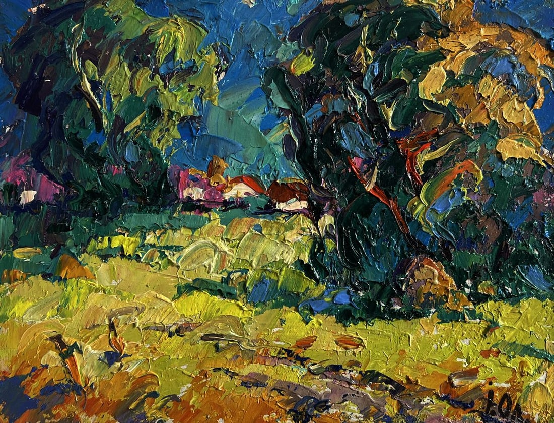 Oil painting After the rain freshness Alex Kalenyuk - 3