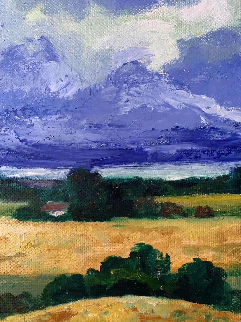 Oil painting Walking in the field Valentina Simashchuk - 6