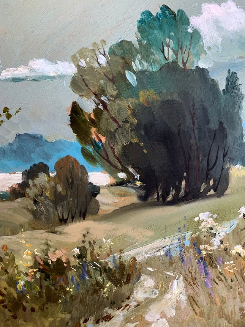 Oil painting Flower field Yuriy Suprunchuk - 6