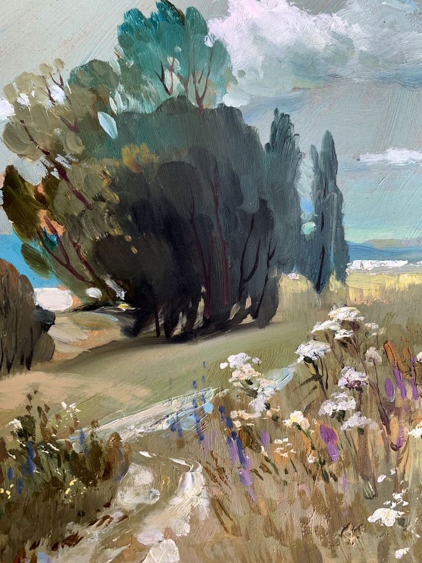 Oil painting Flower field Yuriy Suprunchuk - 9