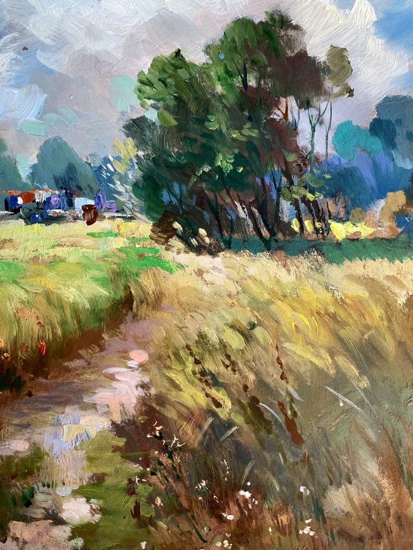 Oil painting Wheat field Yuriy Suprunchuk - 10