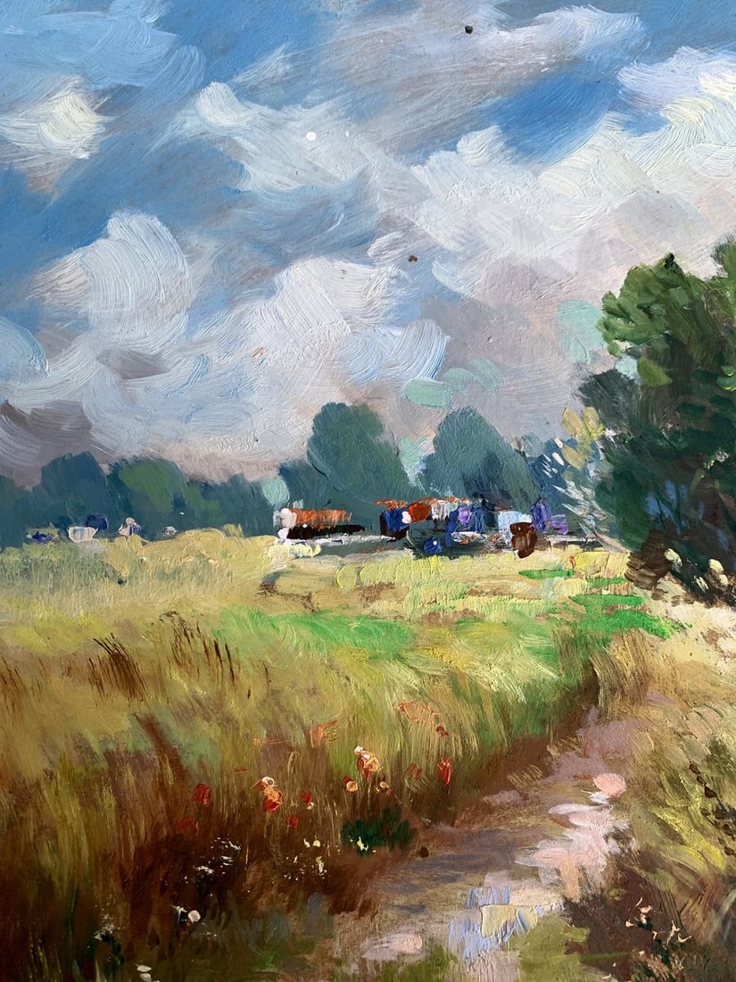 Oil painting Wheat field Yuriy Suprunchuk - 4