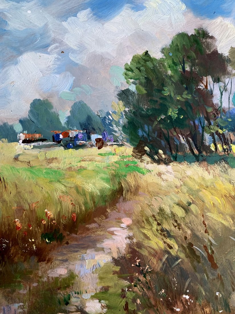 Oil painting Wheat field Yuriy Suprunchuk - 6